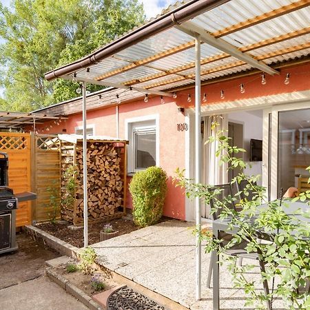 Gemutliches Tinyhouse Bungalow Mit Kamin & Sauna Am See Joachimsthal Exteriér fotografie