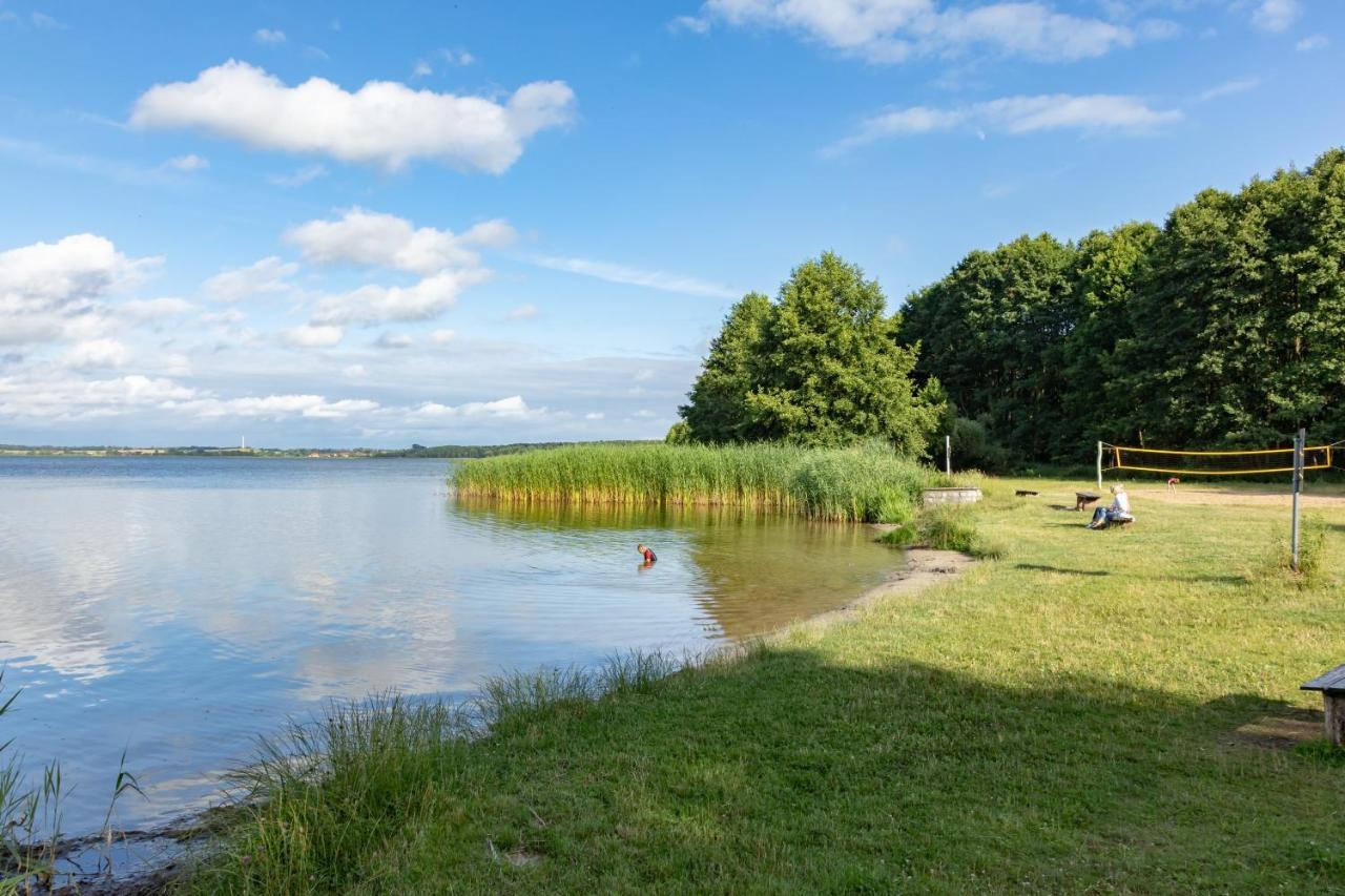 Gemutliches Tinyhouse Bungalow Mit Kamin & Sauna Am See Joachimsthal Exteriér fotografie